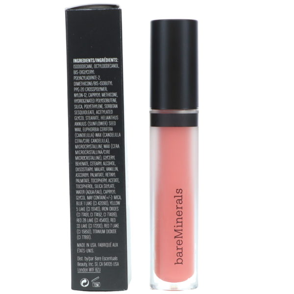 bareMinerals Gen Nude Matte Liquid Lipstick Infamous 0.13 oz