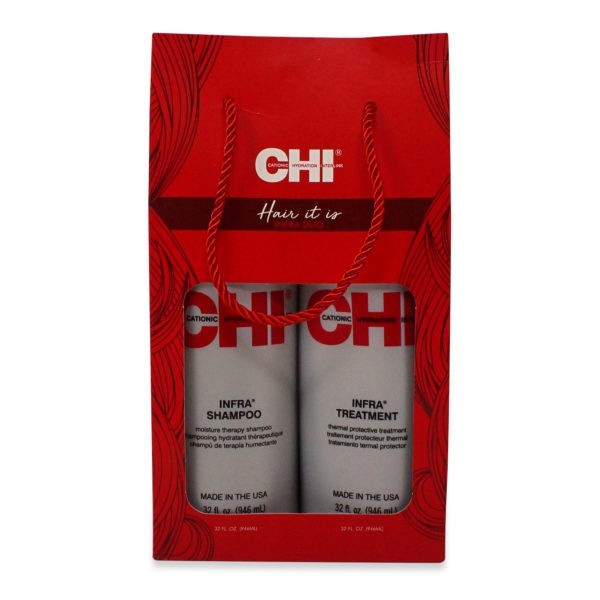 CHI Hair It Is Kit Infra Shampoo 32 oz & Infra Treatment 32 oz.