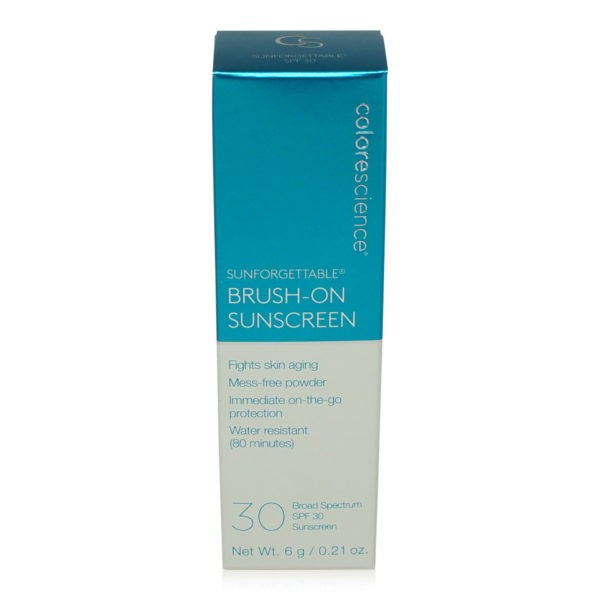 Colorescience Sunforgettable Brush on Sunscreen SPF 30 Medium 0.21 oz.