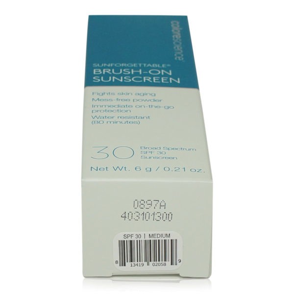 Colorescience Sunforgettable Brush on Sunscreen SPF 30 Medium 0.21 oz.