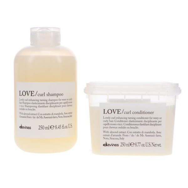 Davines Love Curl Enhancing Shampoo & Conditioner 8.5 oz Combo Pack
