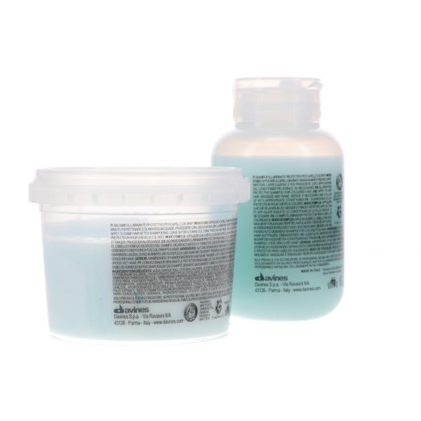 Davines MINU Illuminating Shampoo 2.5 oz & Davines MINU Illuminating Conditioner 2.5 oz Combo Pack