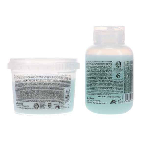Davines MINU Illuminating Shampoo 2.5 oz & Davines MINU Illuminating Conditioner 2.5 oz Combo Pack
