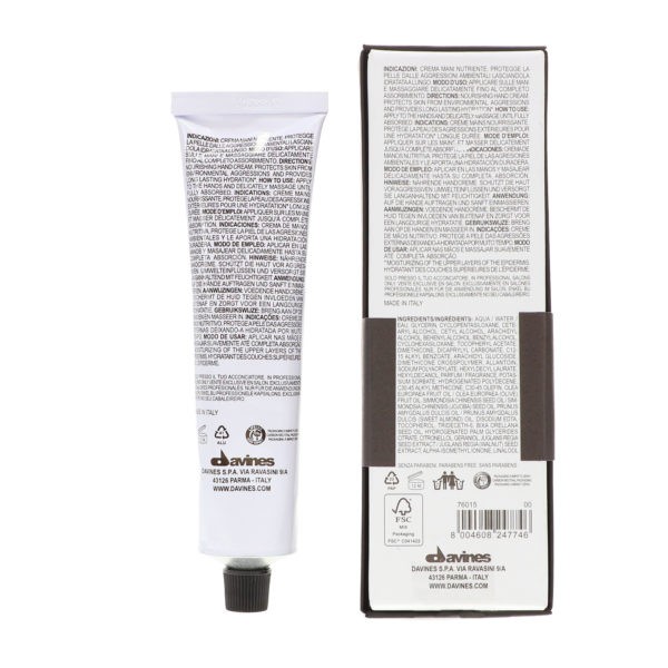 Davines Oi Hand Balm 2.53 Oz