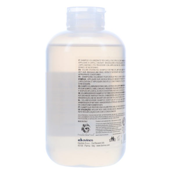 Davines VOLU Volume Enhancing Shampoo 8.45 oz.