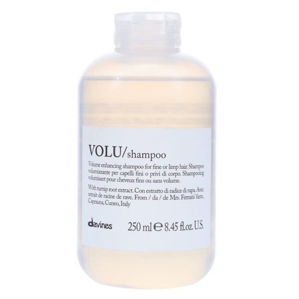 Davines VOLU Volume Enhancing Shampoo 8.45 oz & VOLU Volume Booster Hair Mist 8.45 oz Combo Pack