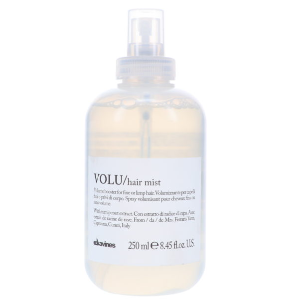 Davines VOLU Volume Enhancing Shampoo 8.45 oz & VOLU Volume Booster Hair Mist 8.45 oz Combo Pack