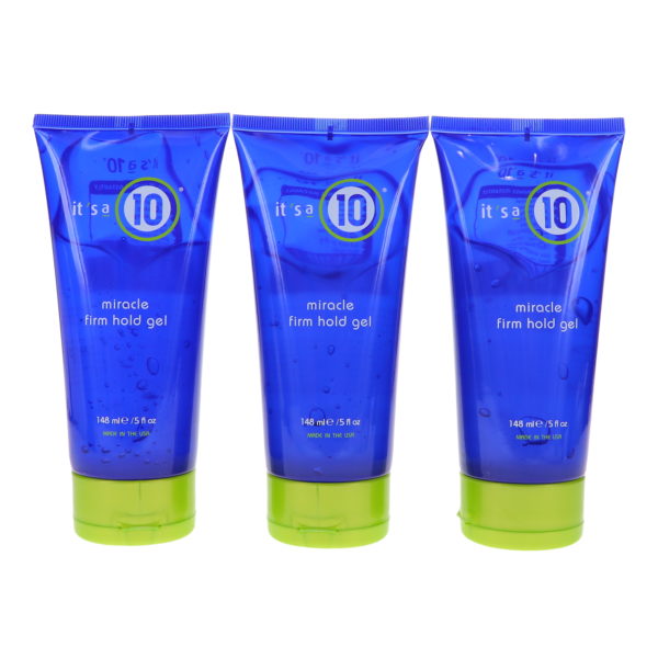 Its A 10 Miracle Firm Hold Gel 5 oz 3 Pack