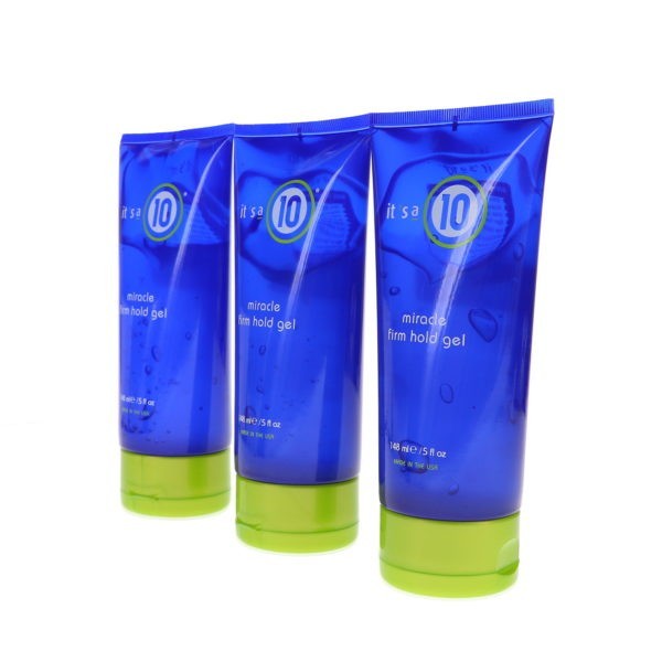 Its A 10 Miracle Firm Hold Gel 5 oz 3 Pack