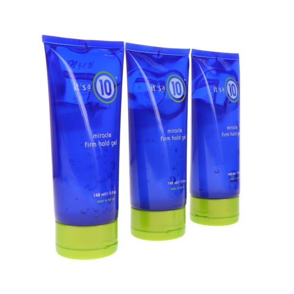 Its A 10 Miracle Firm Hold Gel 5 oz 3 Pack