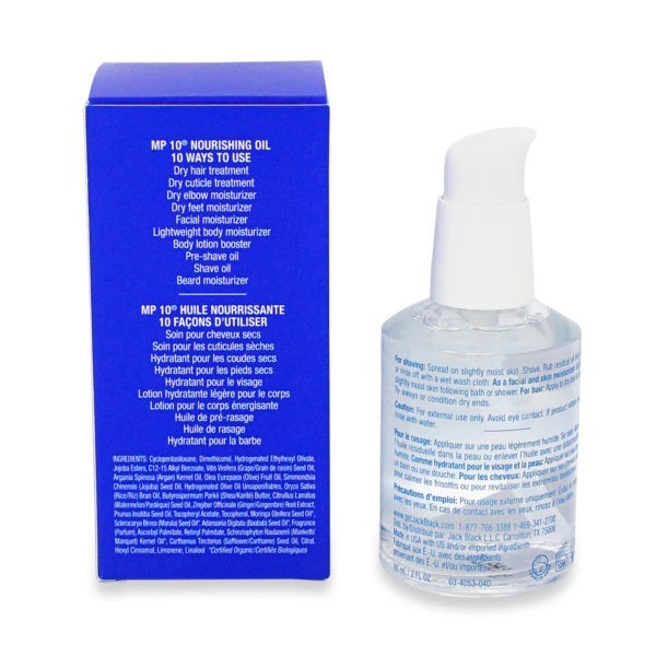 Jack Black Epic Moisture MP10 Nourishing Oil, 2 oz.