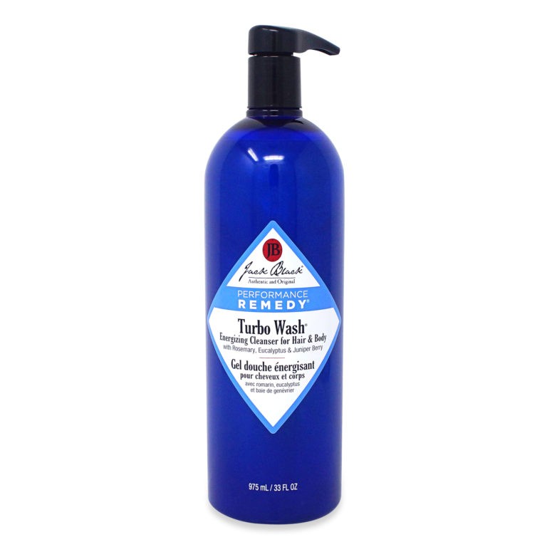 Jack Black Turbo Wash Energizing Cleanser Hair and Body, 33 oz