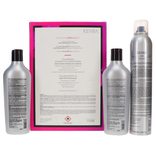 Kenra Volumizing Gift Set 3 Piece