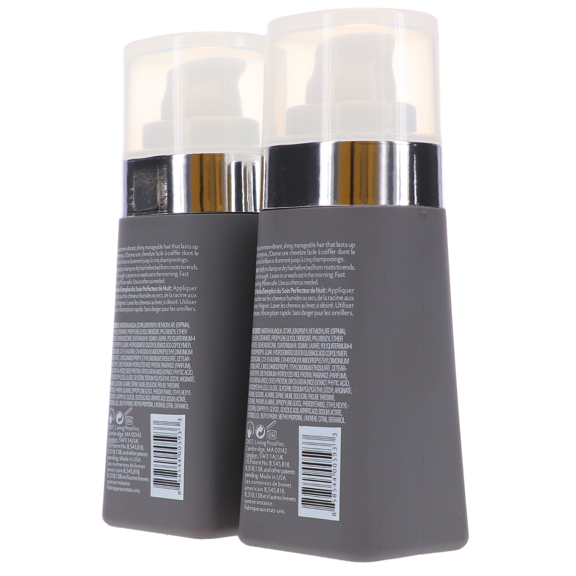 Living Proof Perfect Hair Day Night Cap Overnight Perfector 4 oz. Two Pack