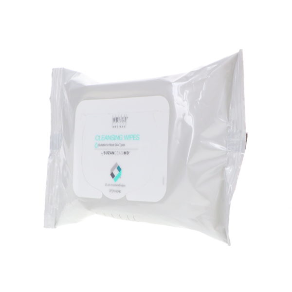 Obagi SUZANOBAGIMD On the Go Cleansing and Makeup Removing Wipes, 25 count