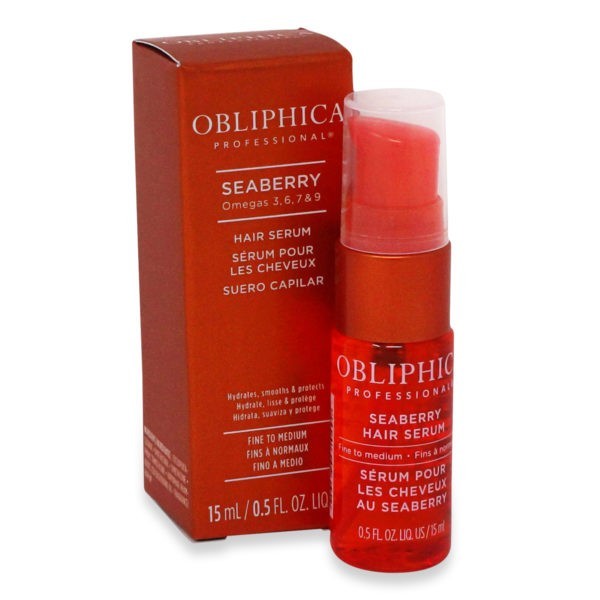 Obliphica Seaberry Omega 3,6,7,9 Serum Fine to Medium, 0.5 oz.