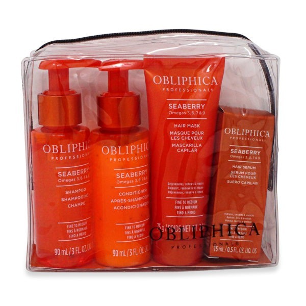 Obliphica Professional Seaberry Fine To Medium Travel Kit