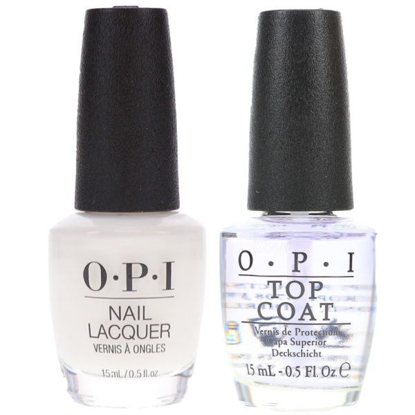 OPI Funny Bunny 0.5 oz & Top Coat T30 .5 oz Combo Pack