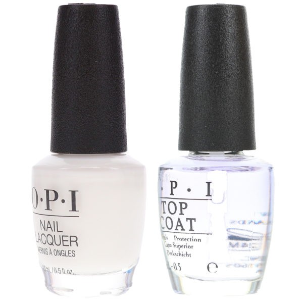 OPI Funny Bunny 0.5 oz & Top Coat T30 .5 oz Combo Pack