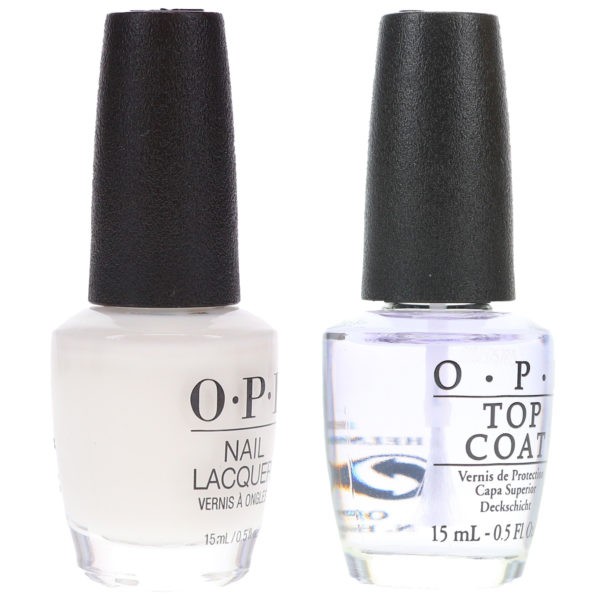 OPI Funny Bunny 0.5 oz & Top Coat T30 .5 oz Combo Pack