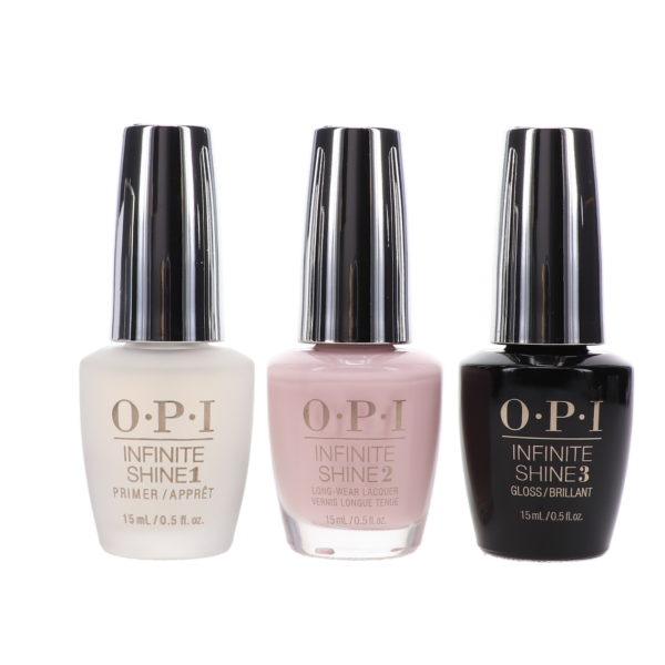 OPI Infinite Shine Lisbon Wants Moor OPI 0.5 oz & Base Coat Prime + Gloss Top Coat Infinite Shine Duo Set Combo Pack