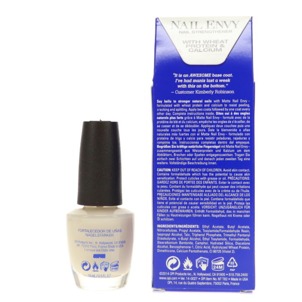 OPI Nail Envy Strengthener Matte 0.5 oz