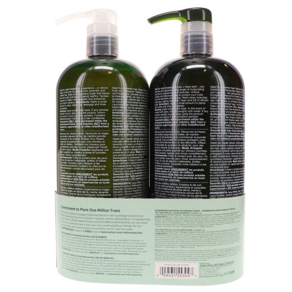 Paul Mitchell Tea Tree Special Color Liter DUO Pack 67.6 oz