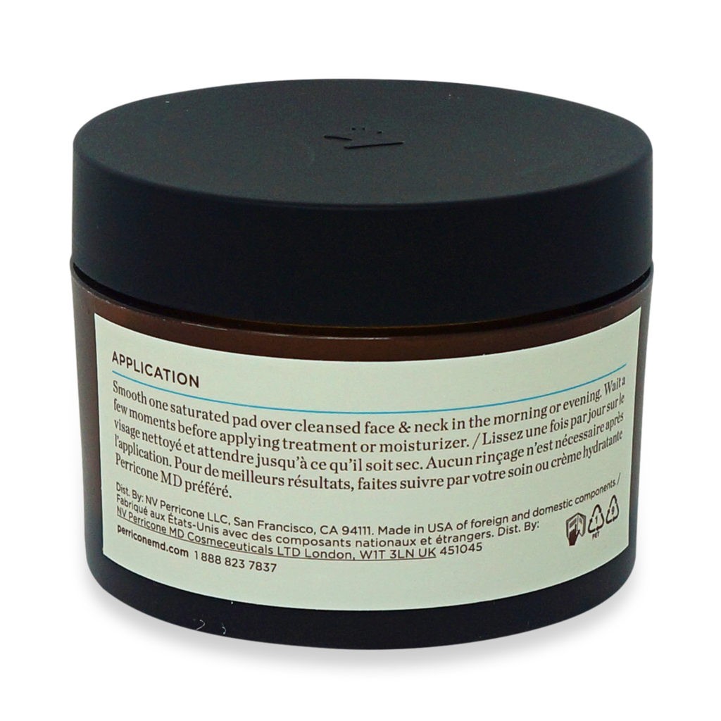 Perricone MD NoRinse DMAE Firming Pads, 60 pads Beauty Roulette