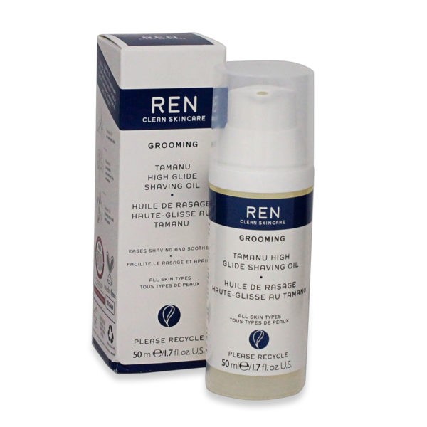 REN Skincare Tamanu High Glide Shaving Oil-1.7 oz.