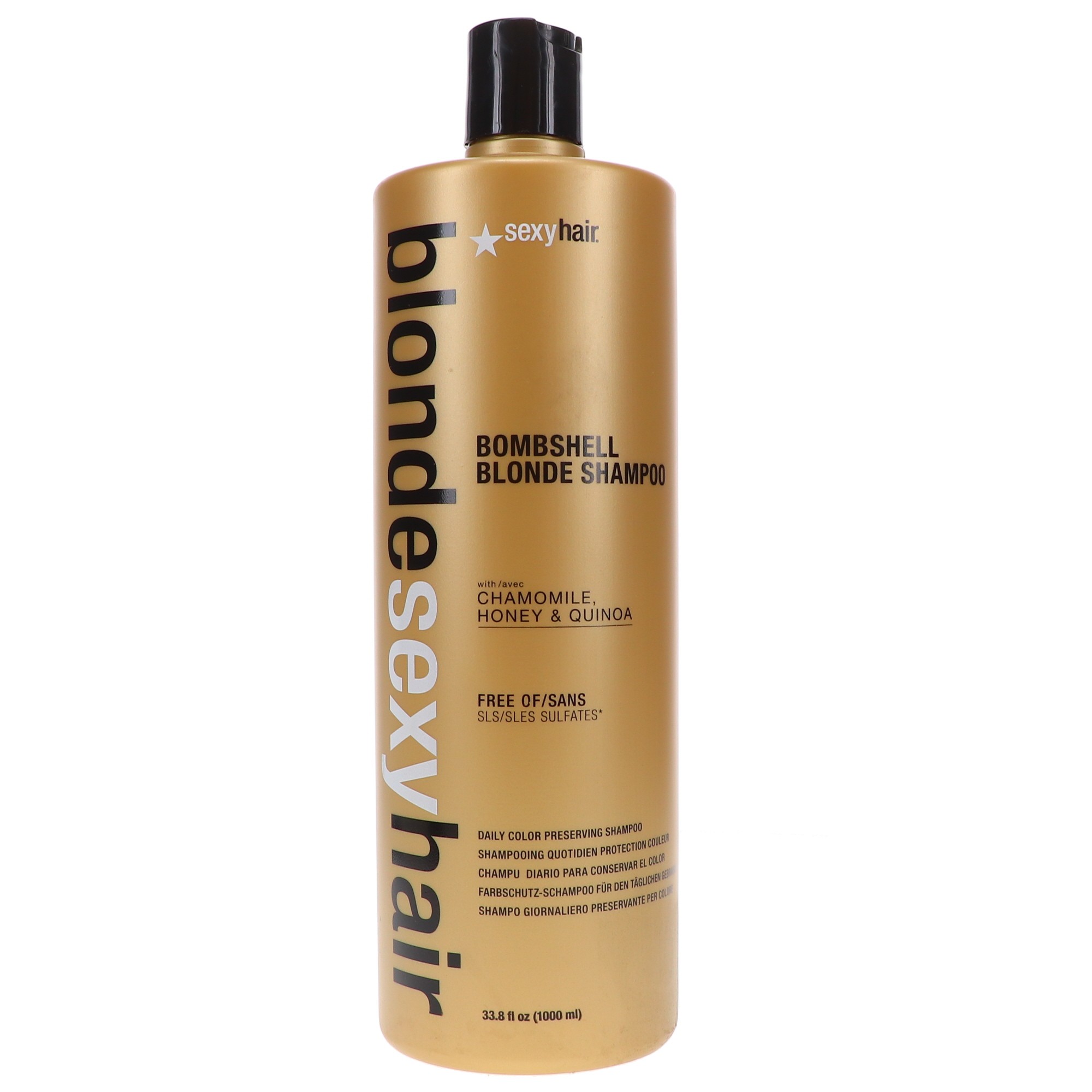 Sexy Hair Bombshell Blonde Shampoo 33.8 Oz