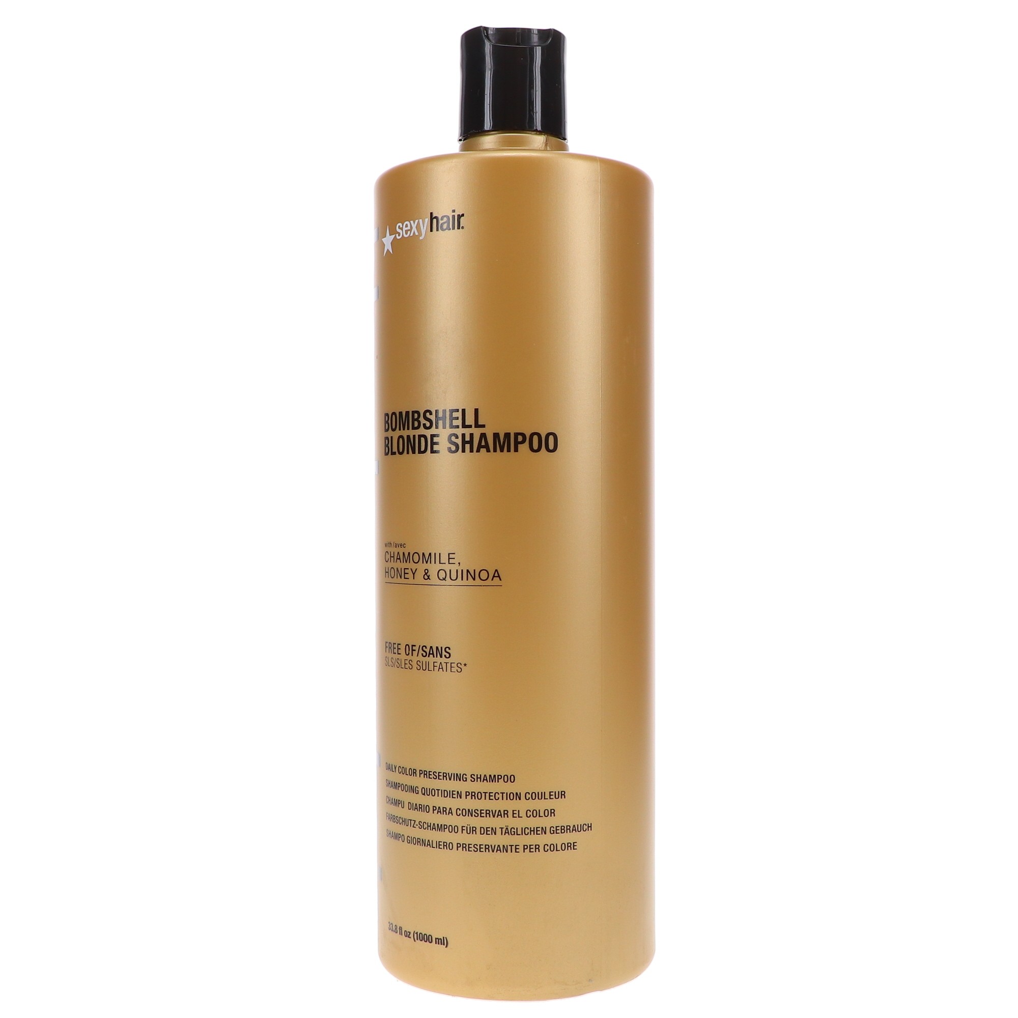 Sexy Hair Bombshell Blonde Shampoo 33.8 Oz