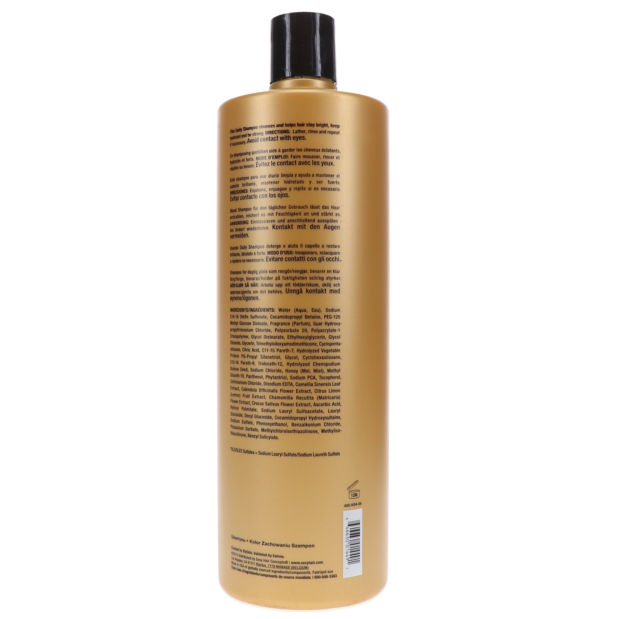 Sexy Hair Bombshell Blonde Shampoo 33.8 Oz
