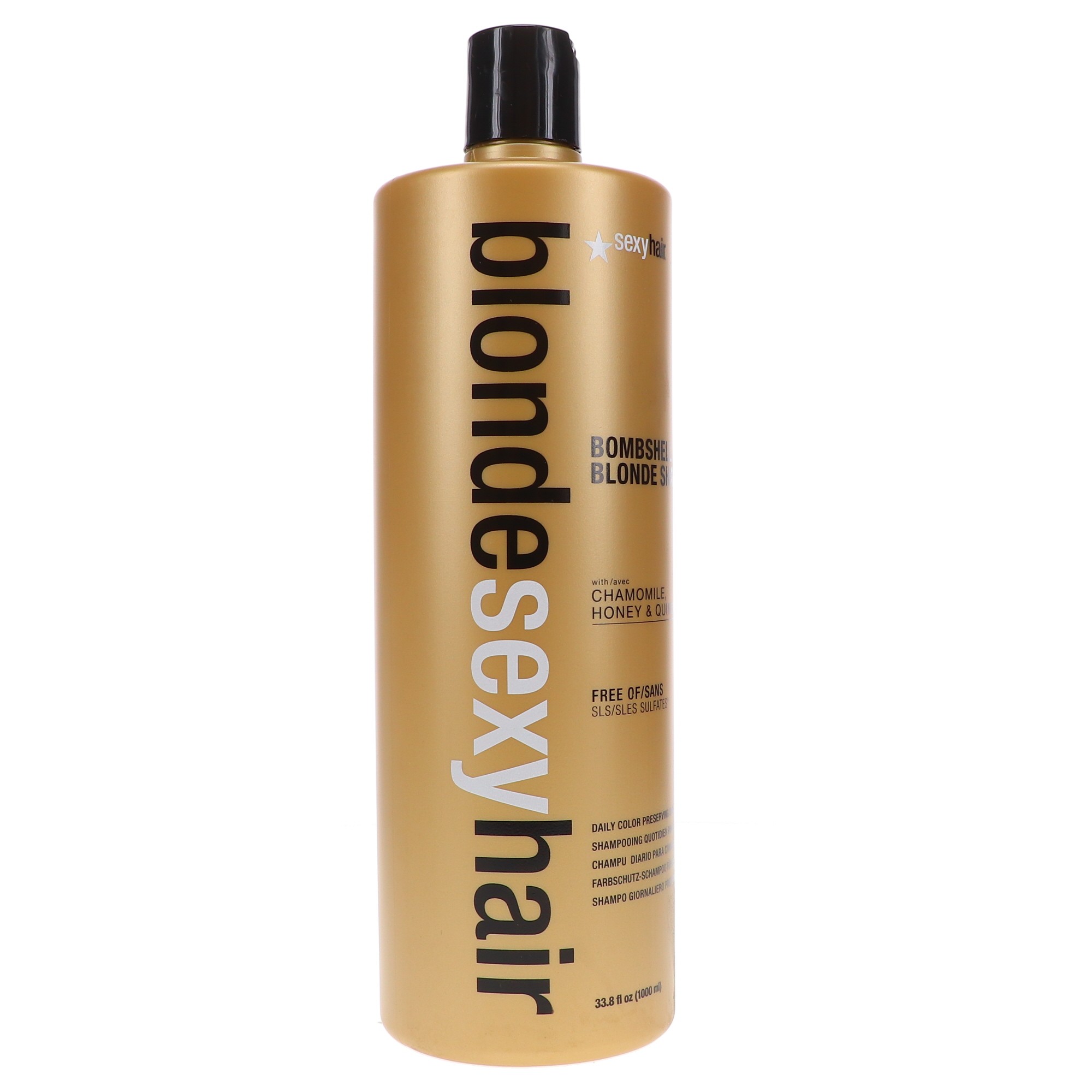 Sexy Hair Bombshell Blonde Shampoo 33.8 Oz
