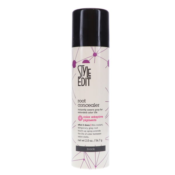 Style Edit Black Root Concealer Touch Up Spray 2 oz