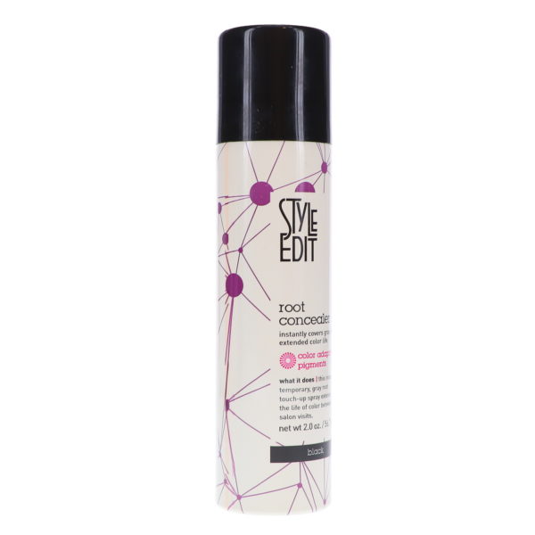 Style Edit Black Root Concealer Touch Up Spray 2 oz