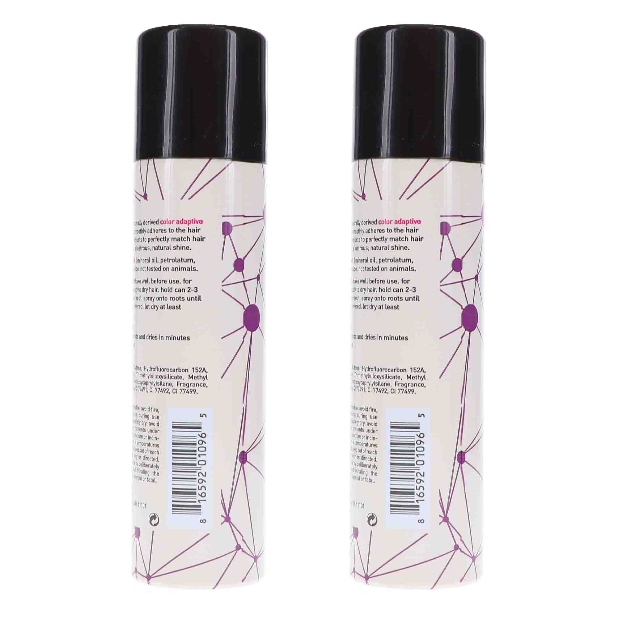 Style Edit Dark Brown Root Concealer Touch Up Spray 2 oz 2 Pack