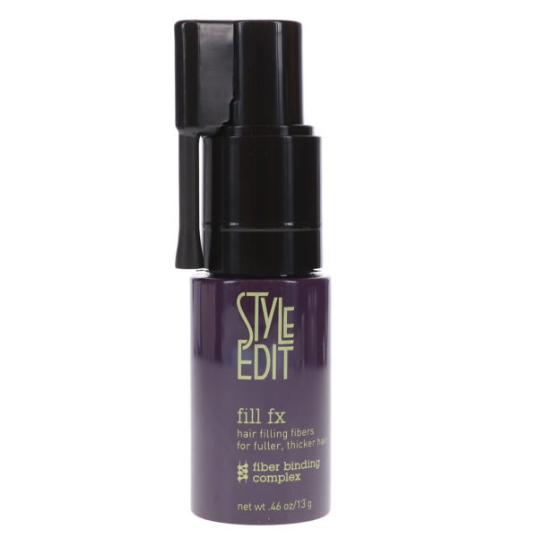 Style Edit Fill FX Instant Hair Building Fibers Spray Black 0.46 oz