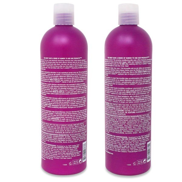 TIGI Bed Head Fully Loaded Volume Shampoo and Conditioner 25.36 Oz Combo Pack