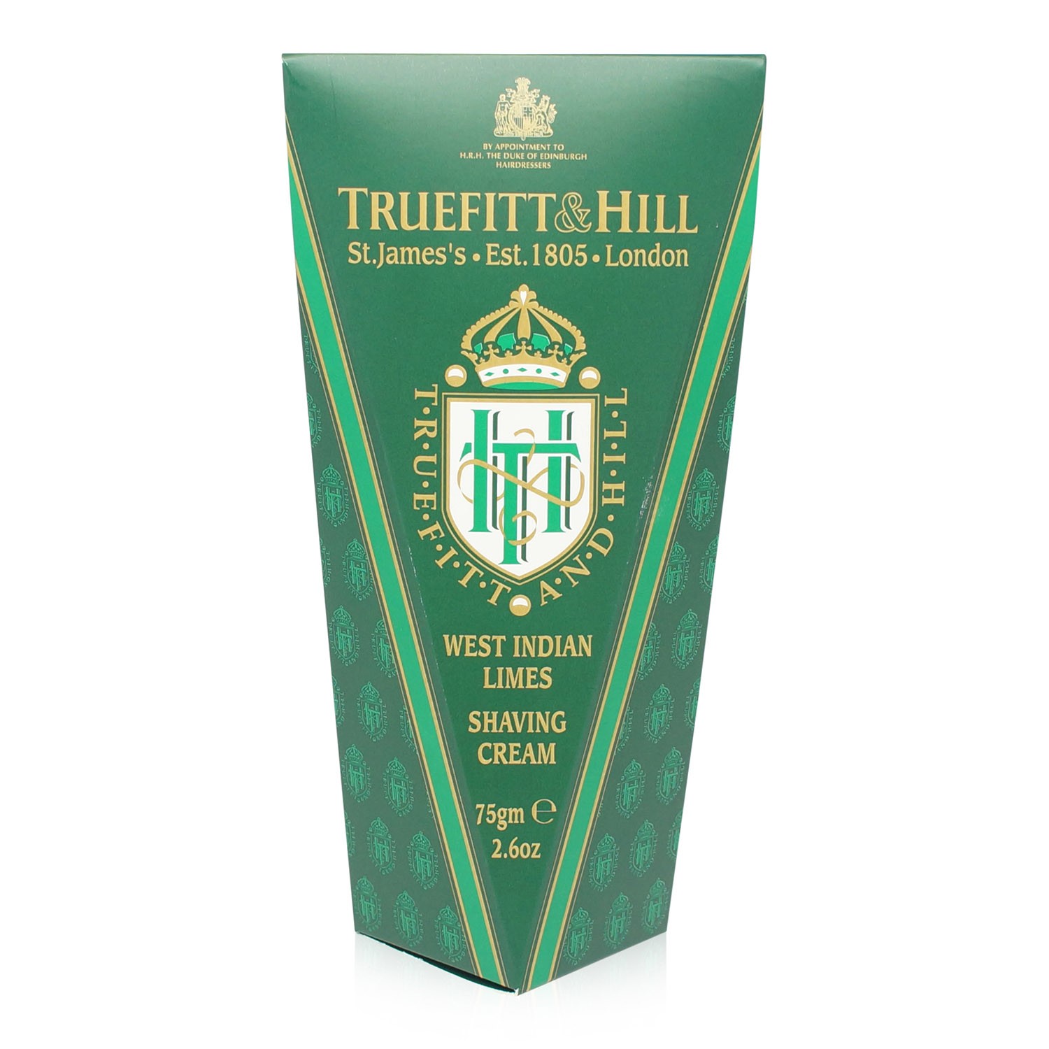 Truefitt & Hill West Indian Limes Shaving Cream Travel Tube 2.6 oz.