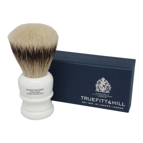 Truefitt & Hill Wellington Super Badger Shave Brush Porcelain