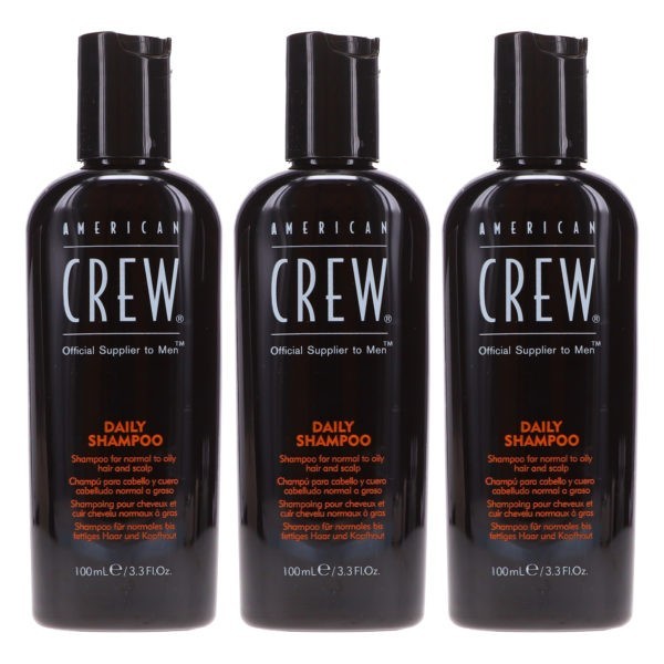 American Crew Daily Shampoo 3.3 oz 3 Pack