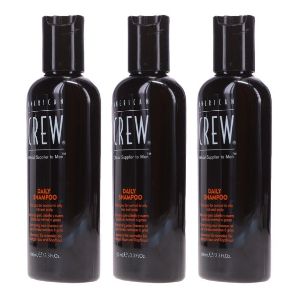 American Crew Daily Shampoo 3.3 oz 3 Pack