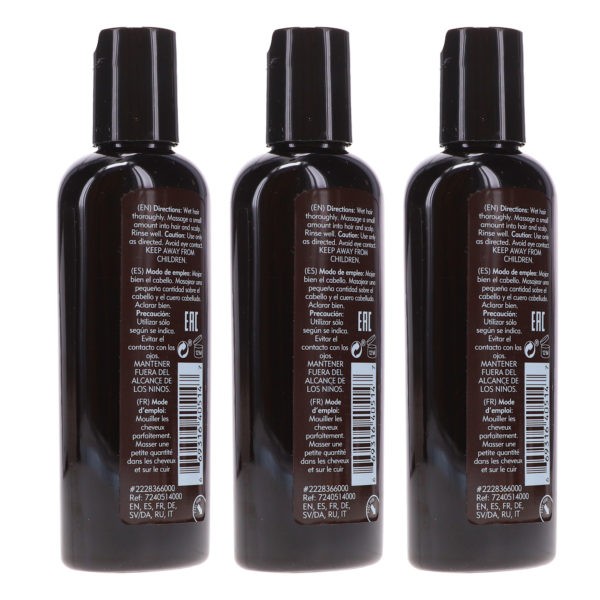 American Crew Daily Shampoo 3.3 oz 3 Pack