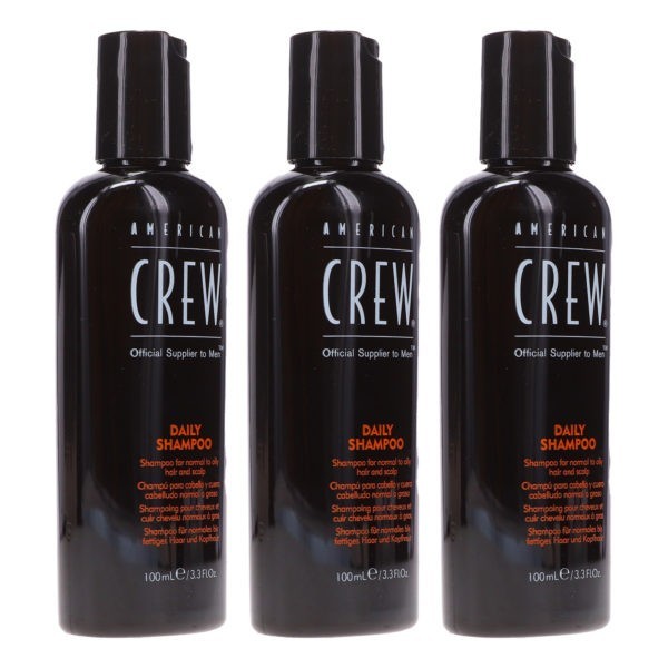 American Crew Daily Shampoo 3.3 oz 3 Pack