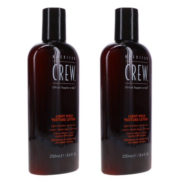 American Crew Light Hold Texture Lotion 8.4 oz 2 Pack