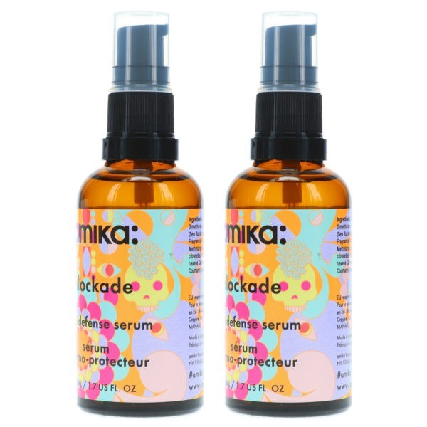 Amika Blockade Heat Defense Serum 1.7 oz 2 Pack