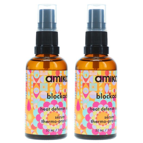 Amika Blockade Heat Defense Serum 1.7 oz 2 Pack