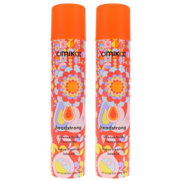 Amika Headstrong Hairspray 8.2 oz 2 Pack