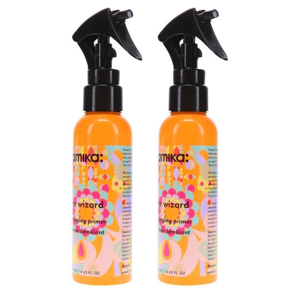 Amika The Wizard Detangling Primer 4 oz 2 Pack