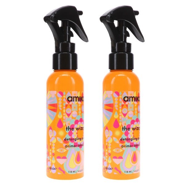 Amika The Wizard Detangling Primer 4 oz 2 Pack